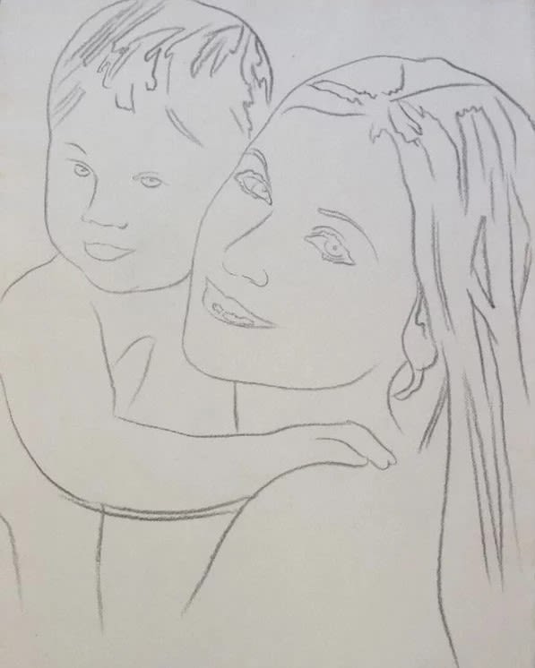 Madonna with Child, ca. 1980-Andy Warhol-1