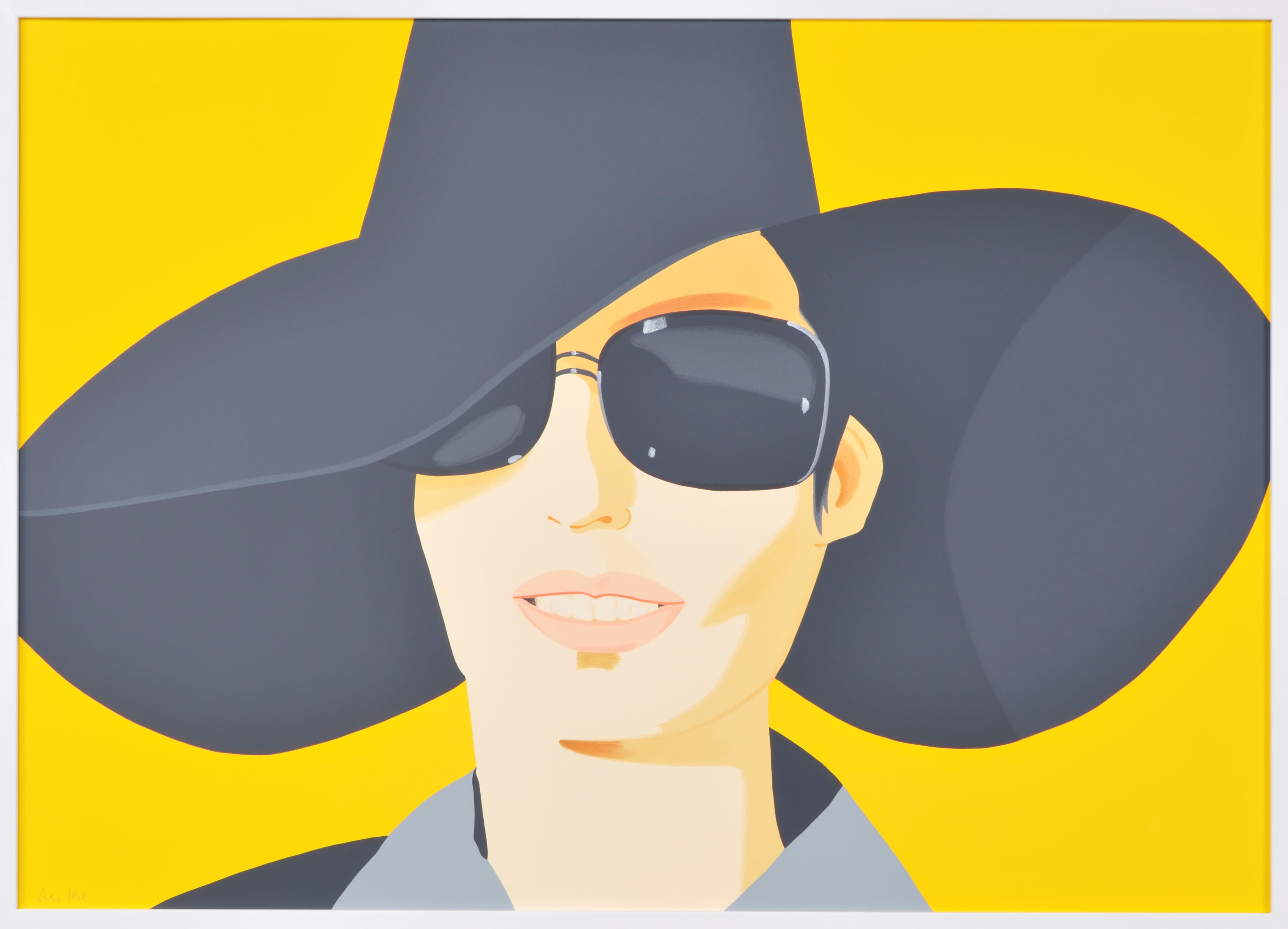 Vivien in Black Hat-Alex Katz-1