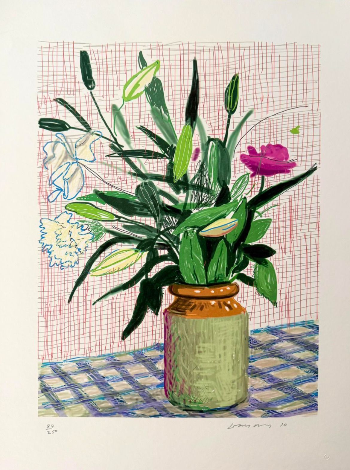 Untitled no. 516, from A Bigger Book: Art Edition D-David Hockney-1