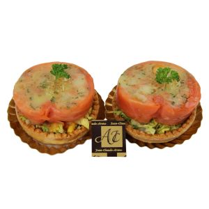 Tartelette saumon