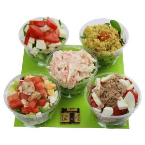 Mini salades