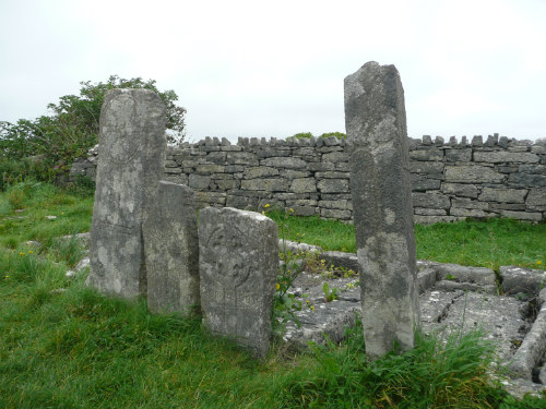 Roman Grave Stones Inishmor Ireland