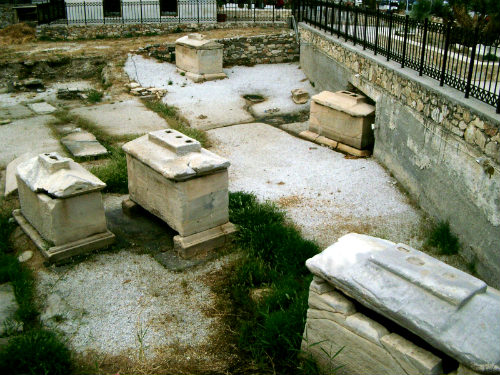 Greek Tombs Paros