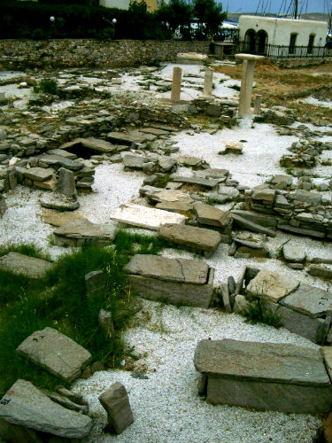 Ancient Greek Tombs Paros