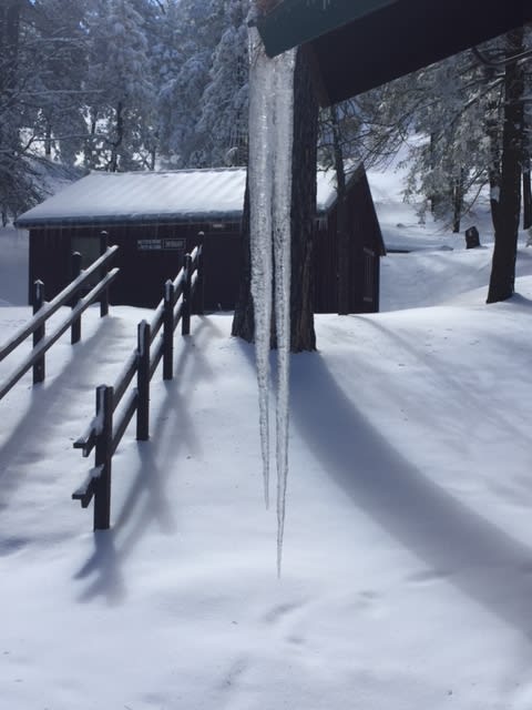 Tehachapi Mtn Camp Winter