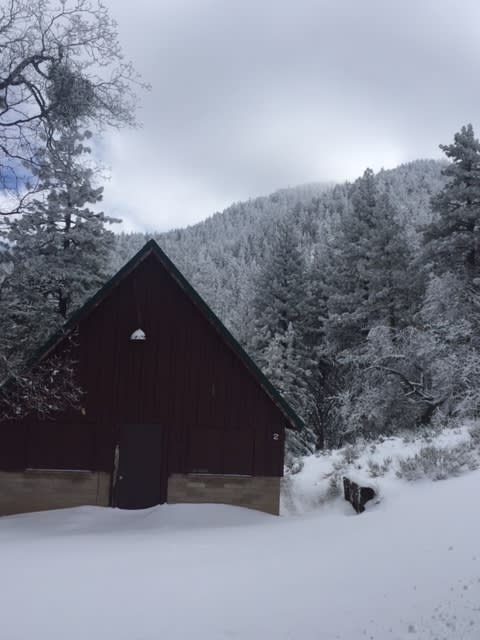 Tehachapi Mtn Camp Winter