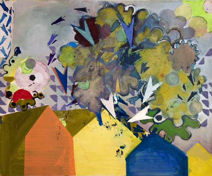 <p>cristina canale</p><p><strong>blitz und donner,</strong> 2016</p><p>técnica mista sobre tela </p><p>100 x 120 cm</p><p> </p><p> </p>