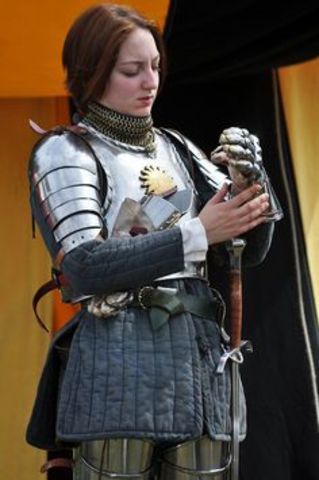 Preparing for combat.