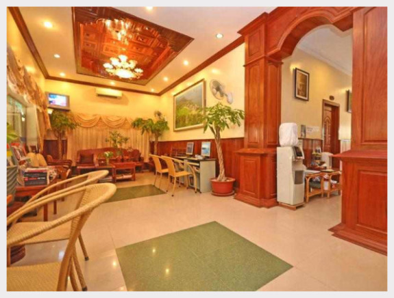 The foyer of Motherhome Guest House Siem Reap