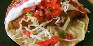 Tacos de pescado Tacos de pescado
