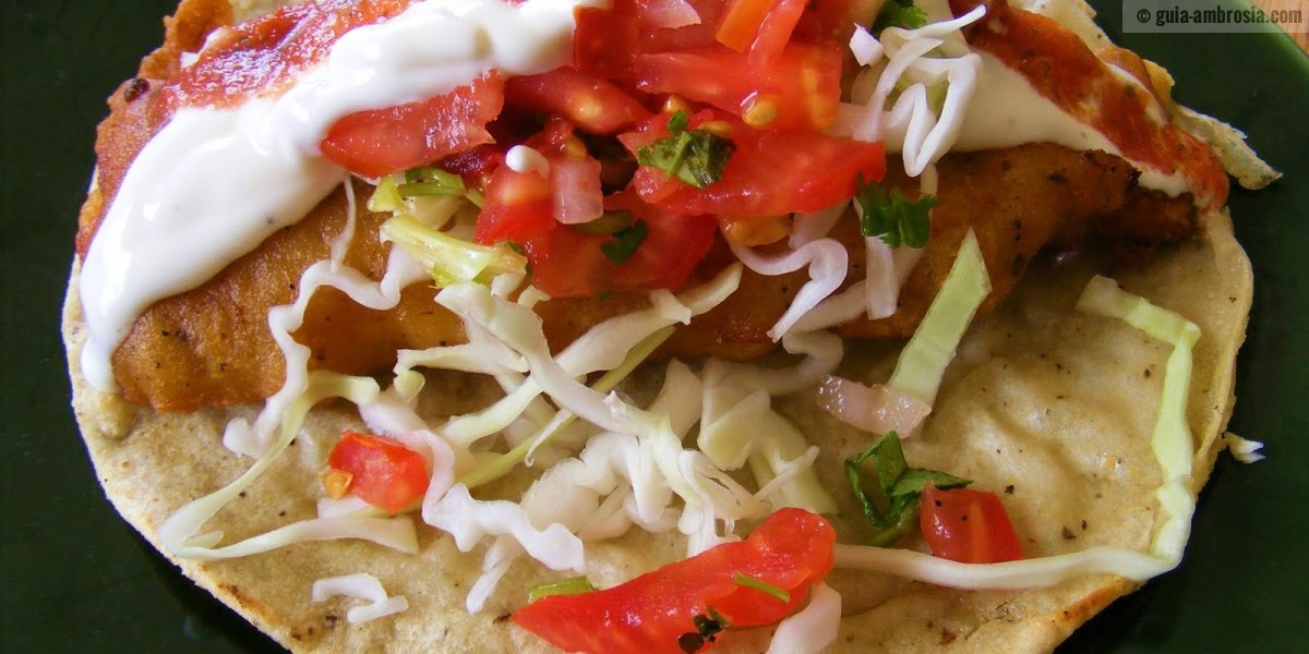 Tacos de pescado Tacos de pescado