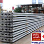 Photo of contractor'prestressed piles and floor planks 02-318-7353-7'