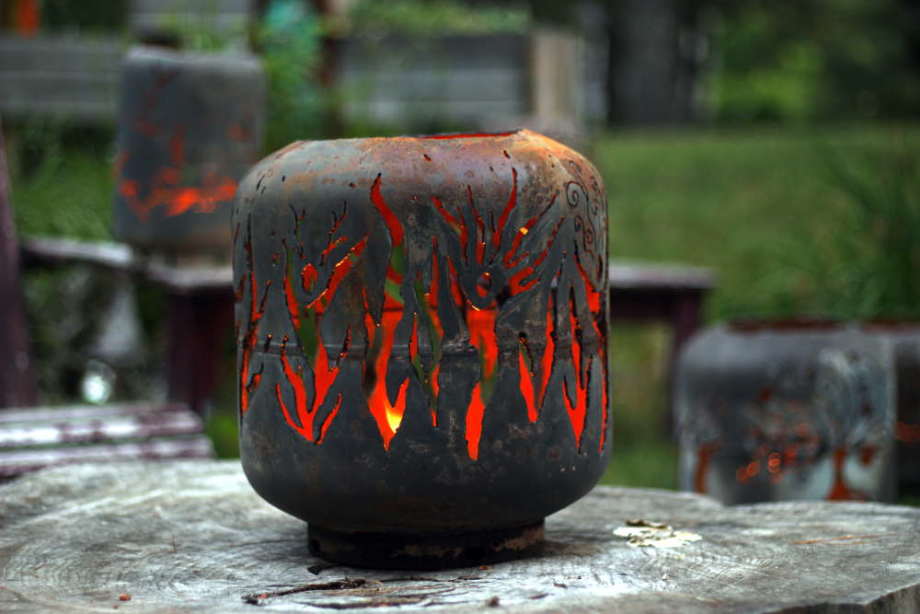 Fire Dancers fire bowl
