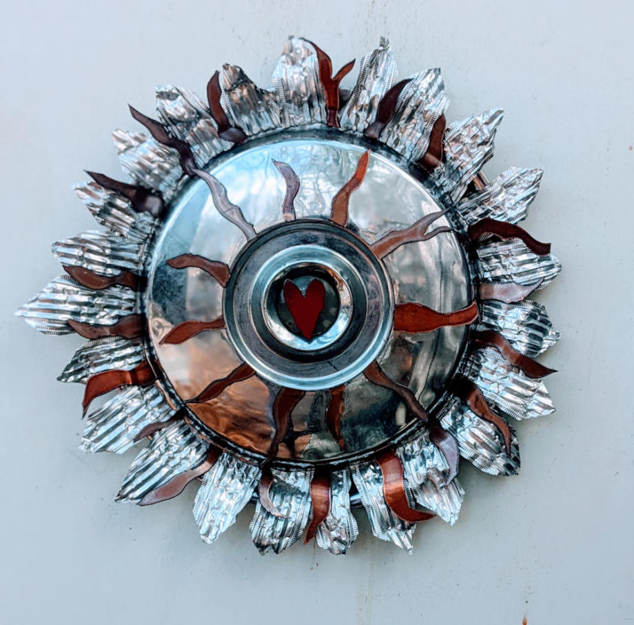 Sunflower - hubcap