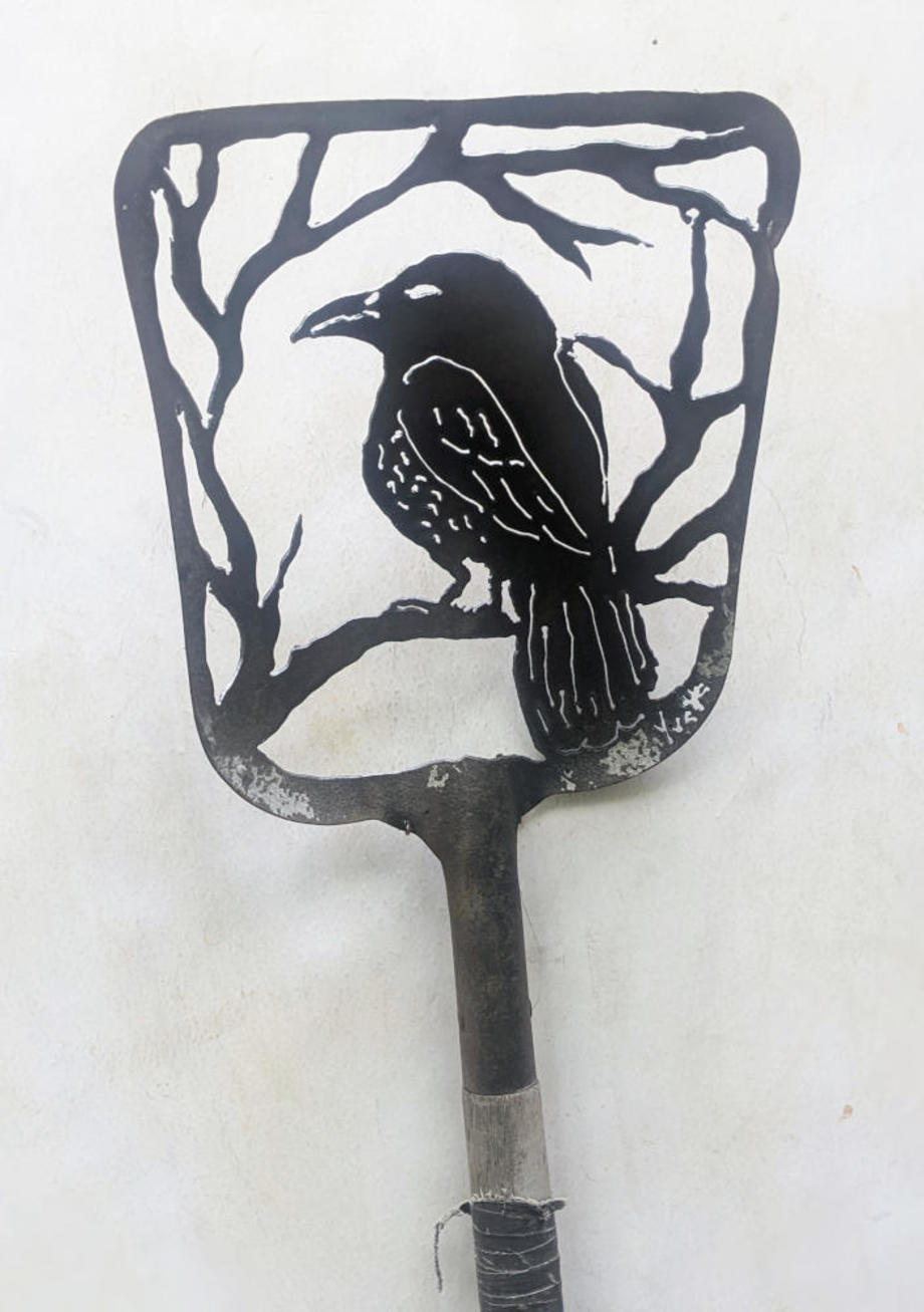 Quoth the Raven Nevermore shovel
