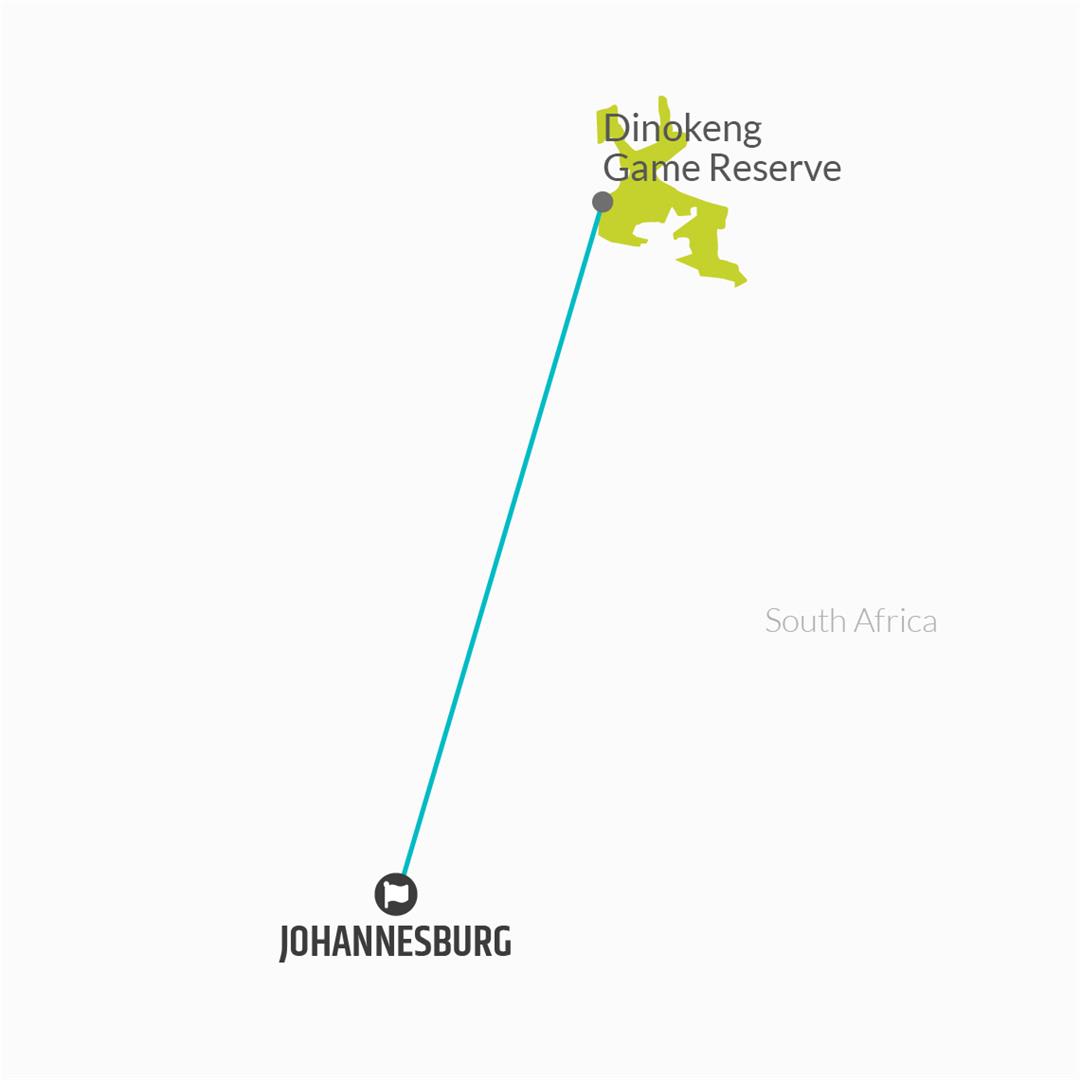 tourhub | Bamba Travel | Joburg Bush Voluntour 17D/16N | Tour Map