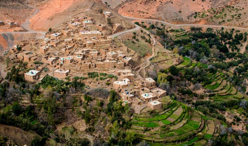 tourhub | Bamba Travel | Berber Villages Trek 4D/3N | Tour Map