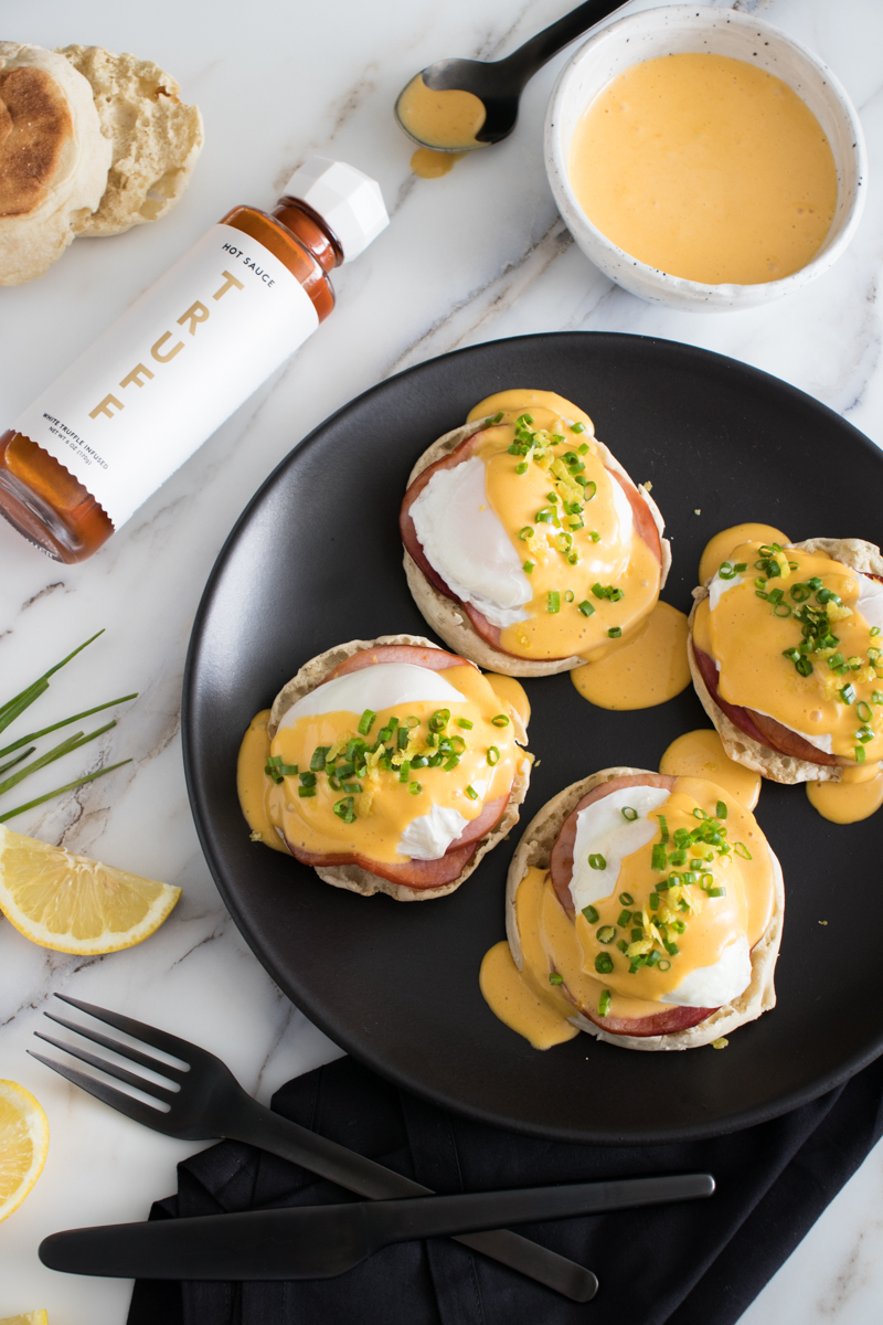 Gourmet Eggs Benedict & Truffle Hollandaise | Eggs Benedict Recipe | TRUFF