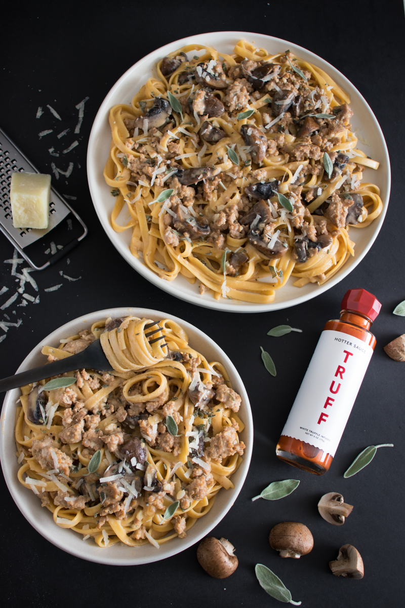 Creamy Sausage & Sage Pasta | TRUFF