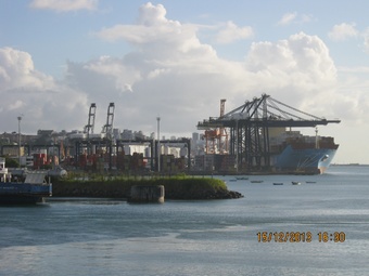 Salvador container terminal Salvador - Itaparica