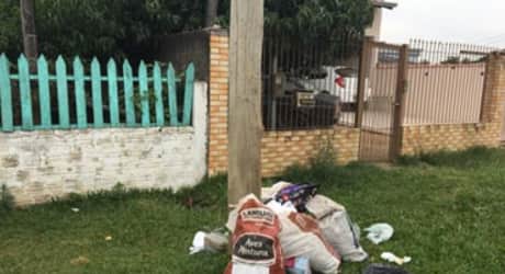 Moradores voltam a enfrentar problemas no recolhimento de lixo em Alvorada