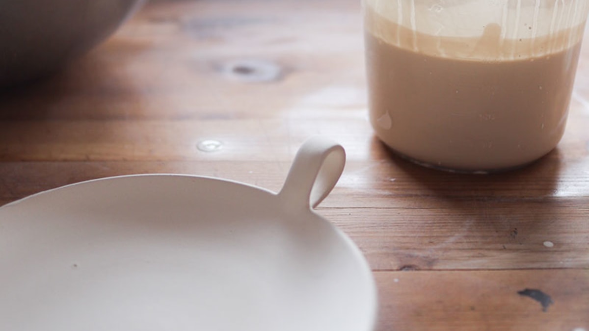 Making a candle plate