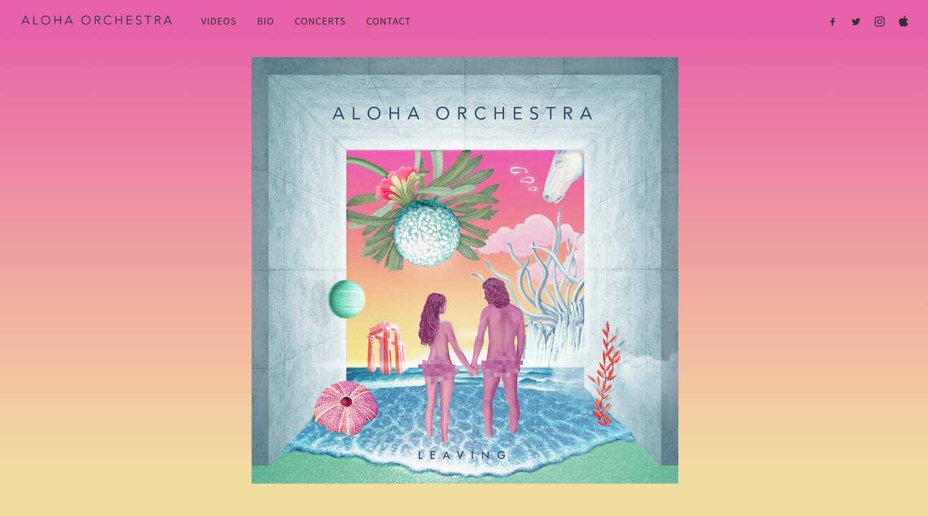 alohaorchestra-website-screenshot