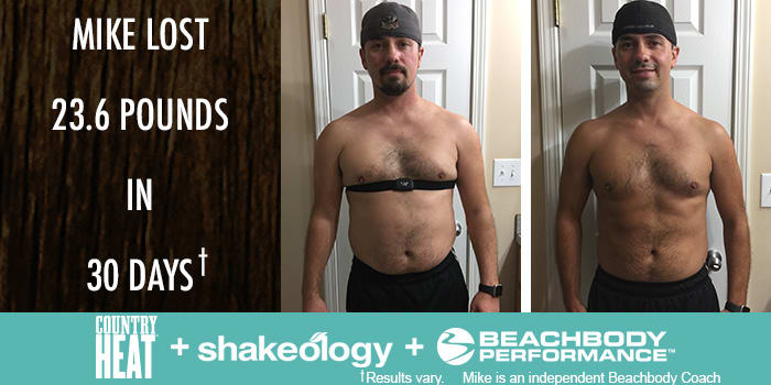 Transformation Tuesday: Mike Lost 23.6 Pounds With Country Heat!