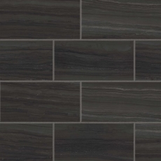 Highland 12x24 porcelain tile in Black