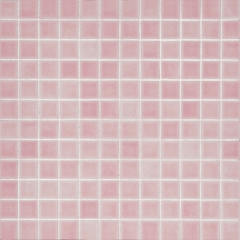 True porcelain 1x1 Mosaic in Pink