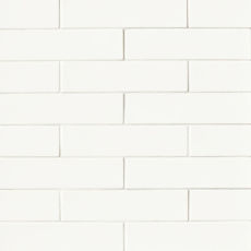 Costa Allegra 3x12 ceramic decorative tile in White Sand