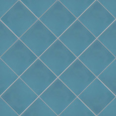 Remy 8x8 cement tile in Cobalt