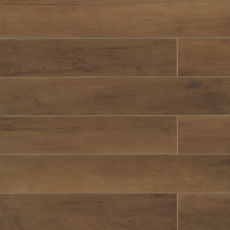 Antique 8x48 wood-look porcelain tile in Walnut