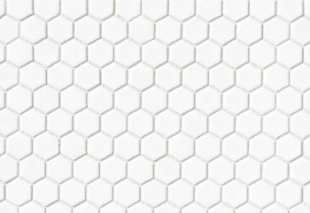 Le Cafe porcelain 1x1 hexagon mosaic