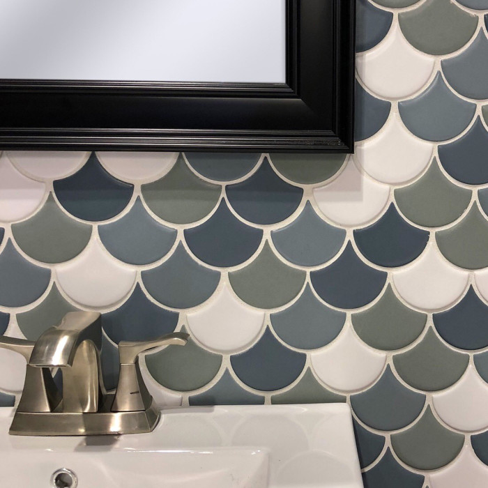 Costa Allegra Wave Mosaic in four colors