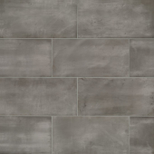 Chateau 12x24 porcelain floor tile in Smoke