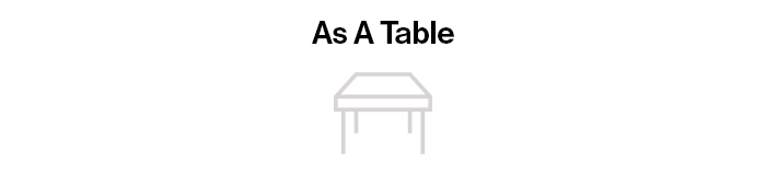 As a Table