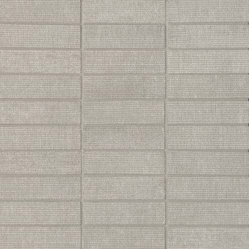 Plaza 1"x4" Matte Porcelain Mosaic Tile in Sisal