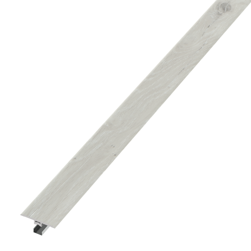 Cassio Luxury SPC Vinyl T-Molding Trim in White