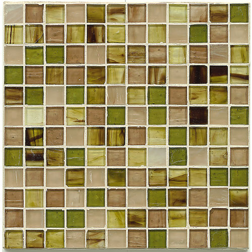 Fusion Floor & Wall Mosaic in Rosemary Bark