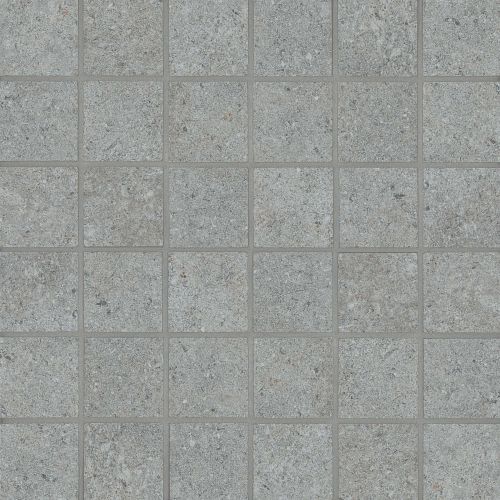 Stone Valley 2" x 2" Matte Porcelain Mosaic in Cenere