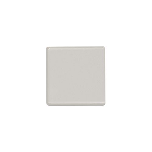 Traditions 3" x 3" Glossy Ceramic Bullnose Corner in Tender Gray