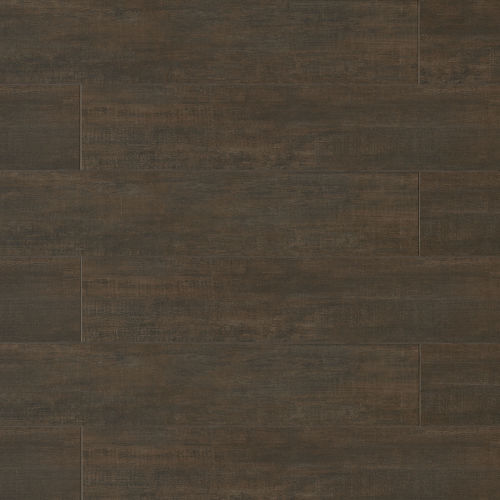 Barrique 8" x 40" Wood Look Matte Porcelain Tile in Fonce