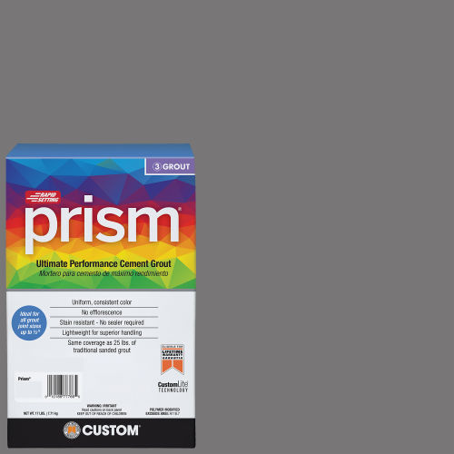 Custom Prism #019 Pewter 17lb. Sanded Grout