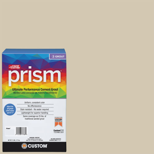 Custom Prism #382 Bone 17lb. Sanded Grout
