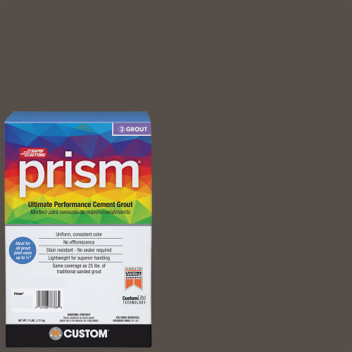 Custom Prism #540 Truffle 17lb. Sanded Grout