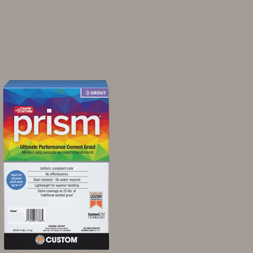 Custom Prism #542 Graystone 17lb. Sanded Grout