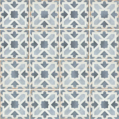 Casablanca 5" x 5" Matte Ceramic Tile in Gaza