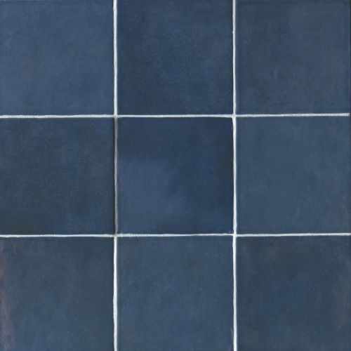 Cloe 5" x 5" Ceramic Tile in Blue