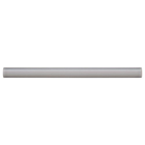 Reine 0.5" x 8" Jolly Miter Edge Ceramic Trim in Grey